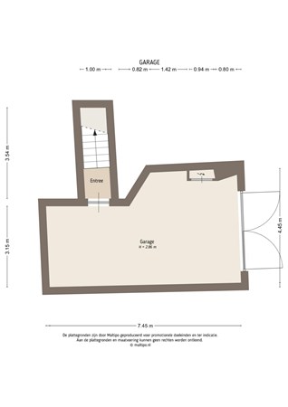 Floorplan - Nieuwstraat 2, 4141 CC Leerdam